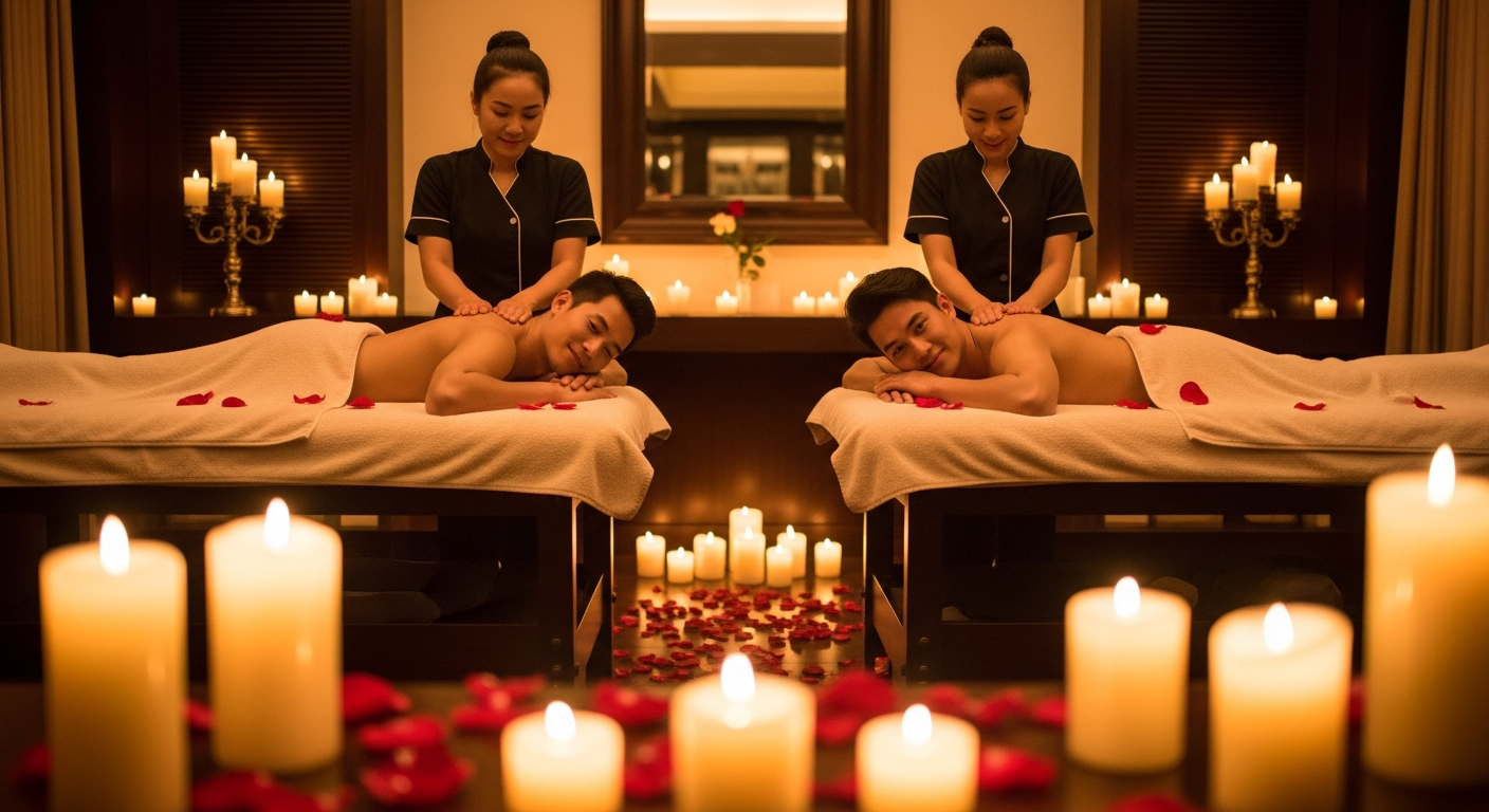 Romantic Couple Spa