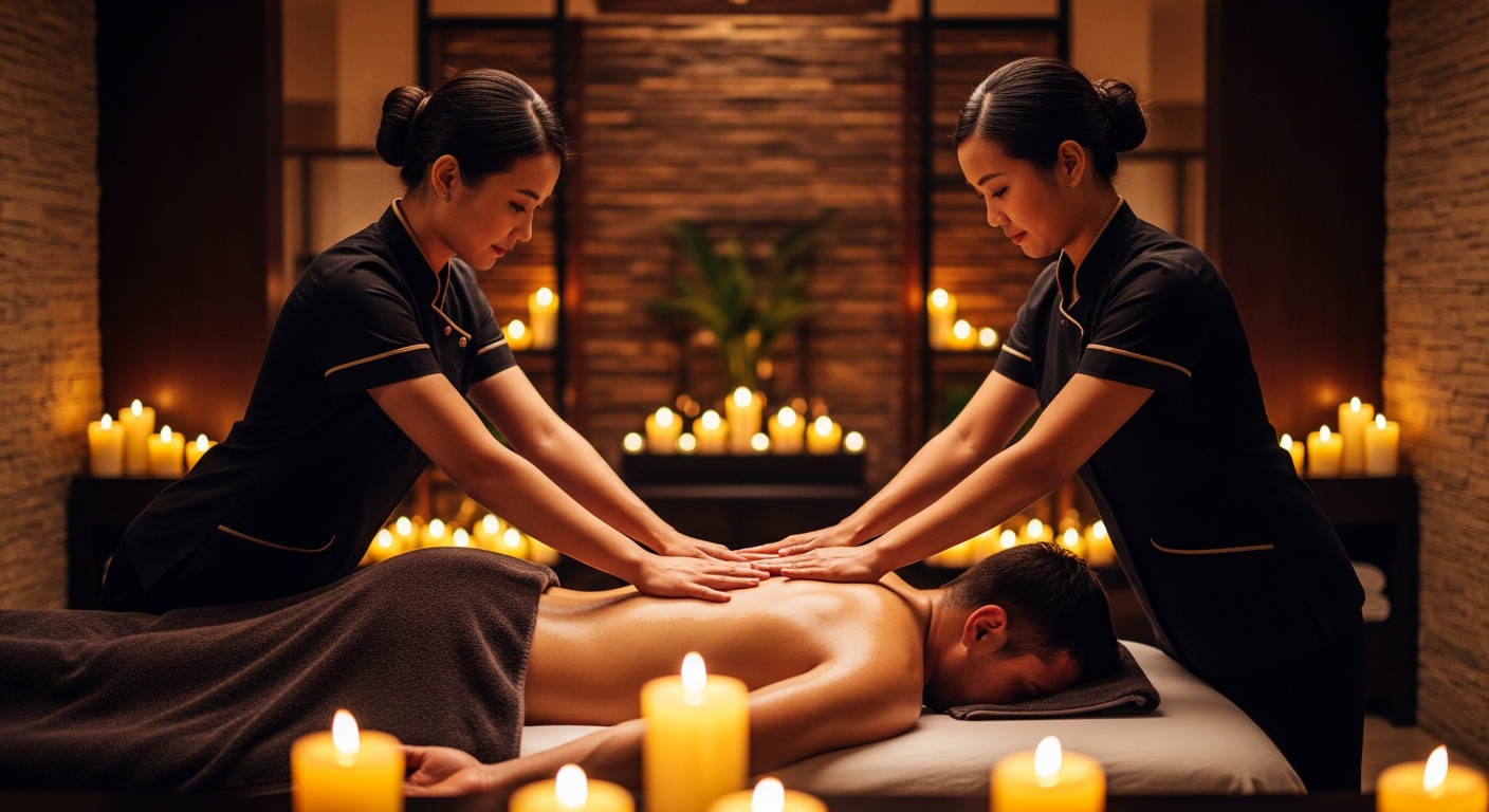 Four Hands Massage